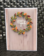 Karten-Kunst Stanzschablone kk-D103 - Small Flower Wreath