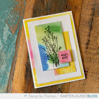 Karten-Kunst Clear Stamps KK-0263 - Blooming Plants / Blühende Zweige