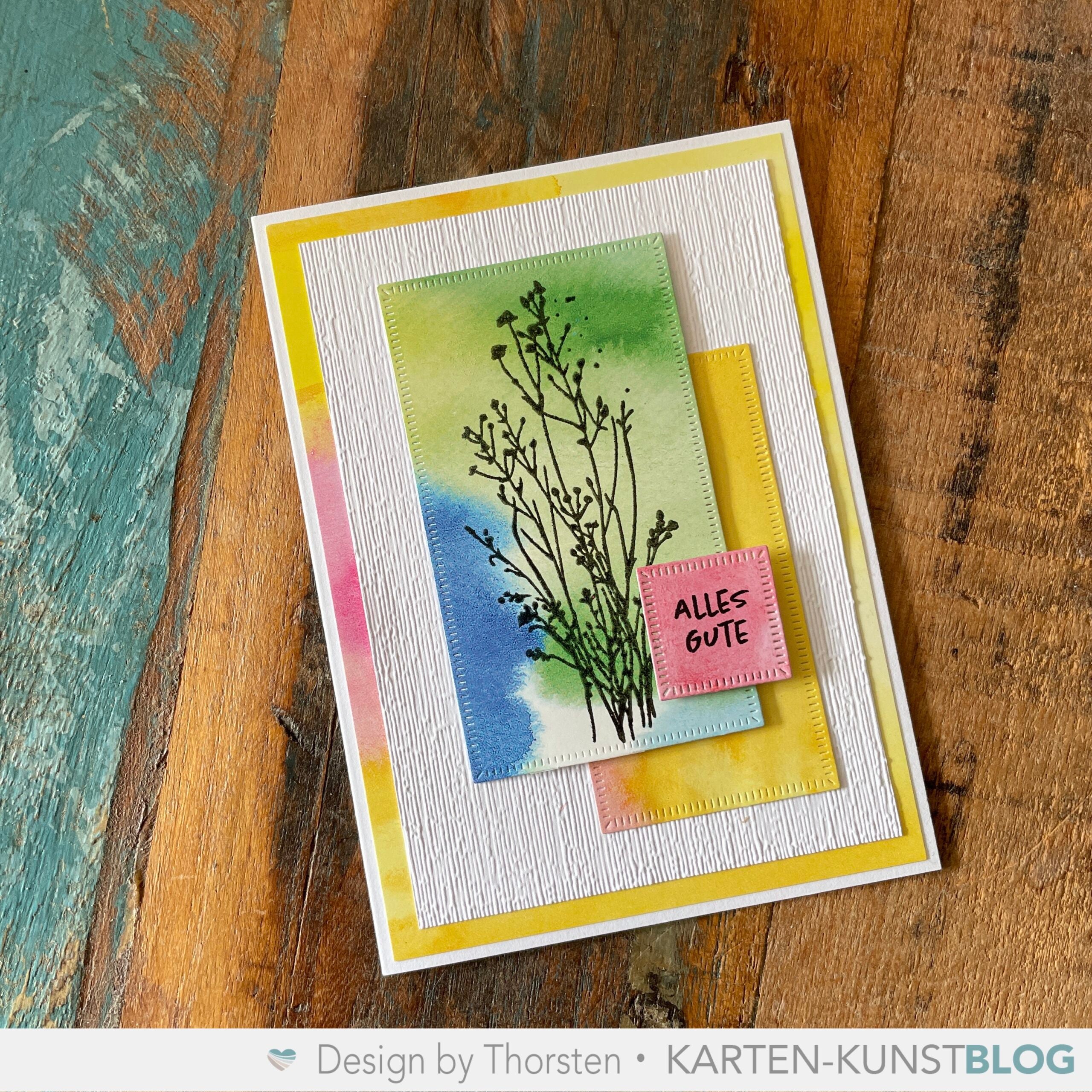 Karten-Kunst Clear Stamps KK-0263 - Blooming Plants / Blühende Zweige