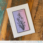 Karten-Kunst Clear Stamps KK-0263 - Blooming Plants / Blühende Zweige