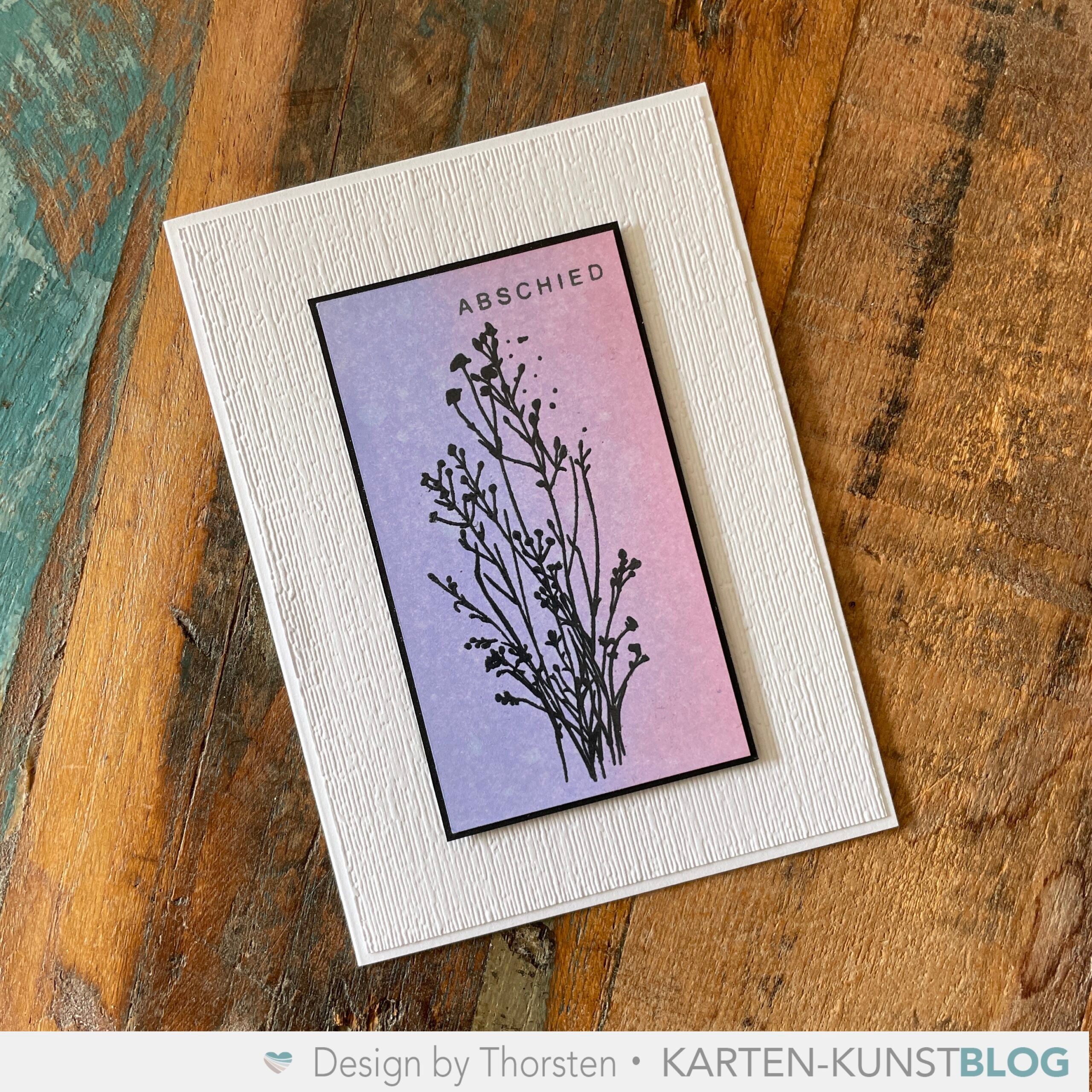 Karten-Kunst Clear Stamps KK-0263 - Blooming Plants / Blühende Zweige