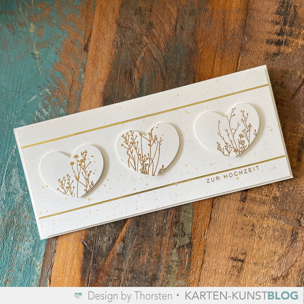 Karten-Kunst Clear Stamps KK-0263 - Blooming Plants / Blühende Zweige