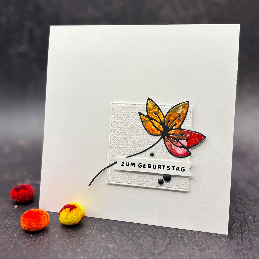 Karten-Kunst Stanzschablone kk-D221 - Cute Flower