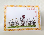 Karten-Kunst Clear Stamps KK-0012 - Du bist...