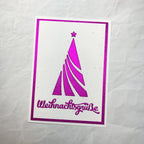 Karten-Kunst Stanzschablone kk-D125 - Nyala Script Weihnachtsgrüße
