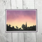 Karten-Kunst Clear Stamps KK-0172 - Skyline Winter Village