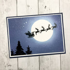 Karten-Kunst Clear Stamps KK-0171 - Santa Silhouette