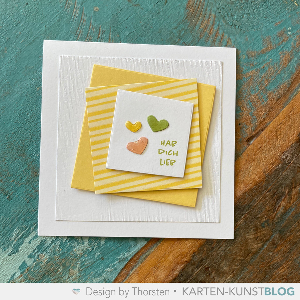 Karten-Kunst Clear Stamps KK-0262 - Viele kleine liebe Grüße Mini-Sprüche