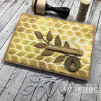Karten-Kunst Hot Foil Plate kk-HF010 - Mini Worte zu Weihnachten