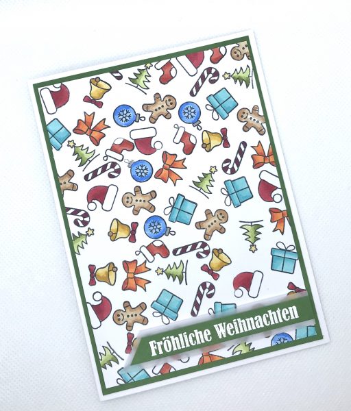 Karten-Kunst Clear Stamps KK-0175 - Mini Frames Christmas