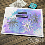 Karten-Kunst Stanzschablone kk-D101 - Mini Snowflake