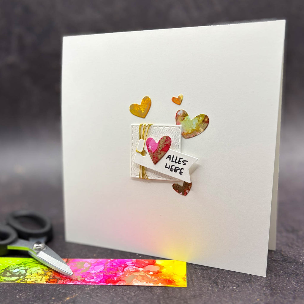 Karten-Kunst Clear Stamps KK-0262 - Viele kleine liebe Grüße