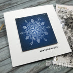 Karten-Kunst Hot Foil Plate kk-HF010 - Mini Worte zu Weihnachten