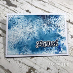 Karten-Kunst Stanzschablone kk-D078 - Nyala Script Für Dich