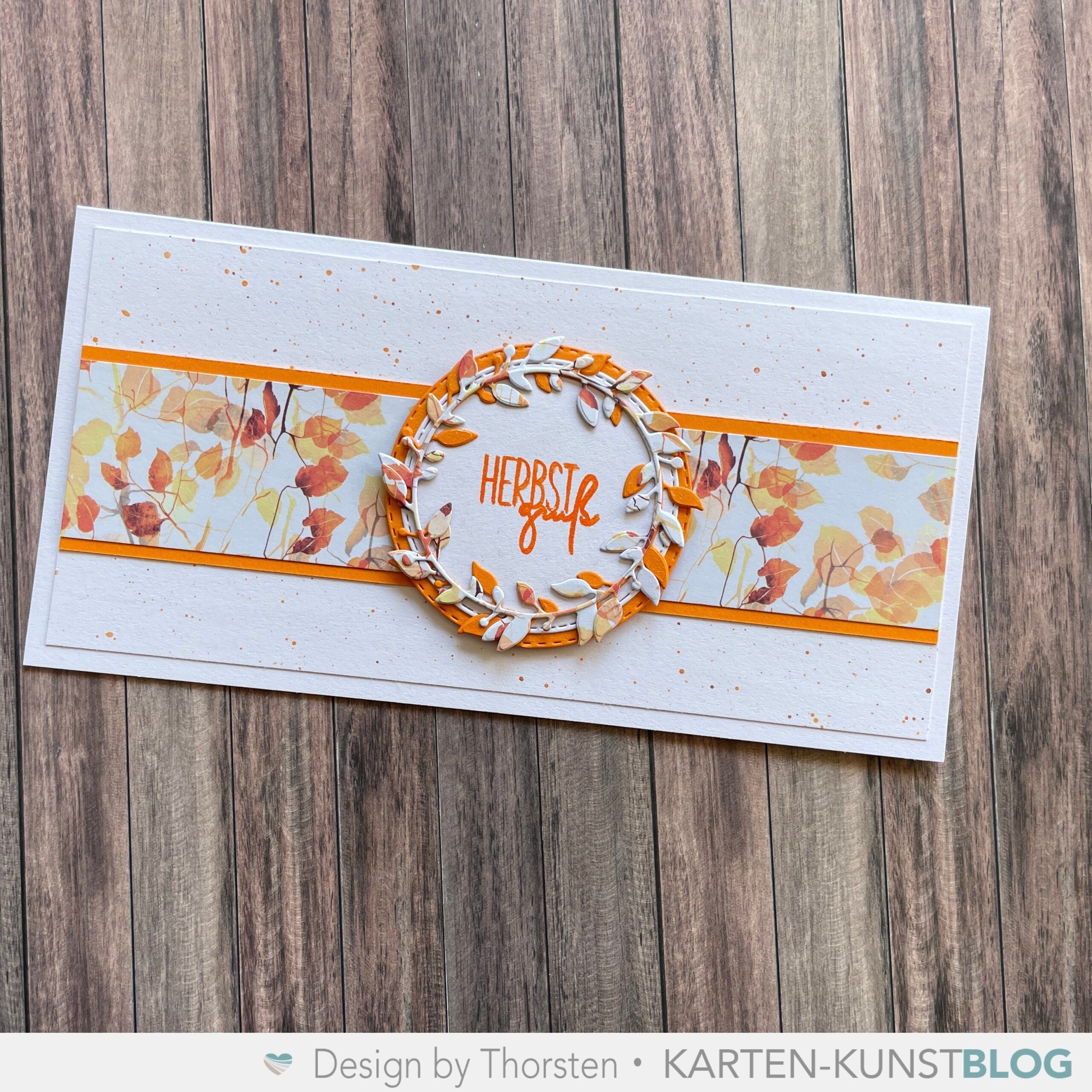 Karten-Kunst Stanzschablone kk-D103 - Small Flower Wreath