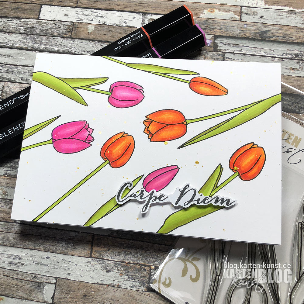 Karten-Kunst Clear Stamps KK-0235 - Große Worte Carpe Diem
