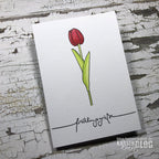 Karten-Kunst Clear Stamps KK-0236 - Schriftzug-Set Ostern