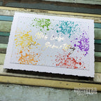 Karten-Kunst Clear Stamps KK-0085 - Splatters Art