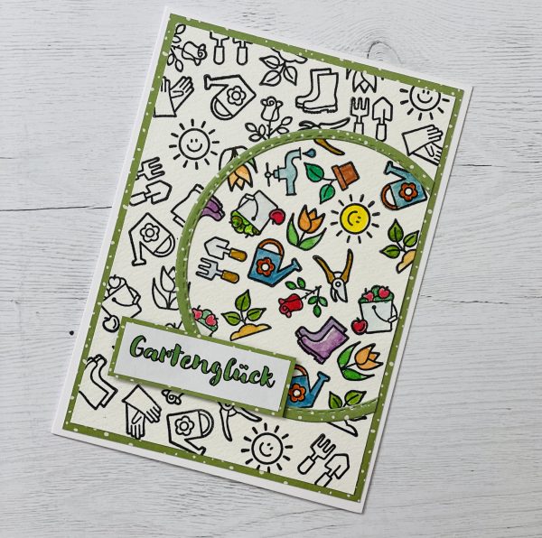 Karten-Kunst Clear Stamps KK-0194 - Mini Frames Garden