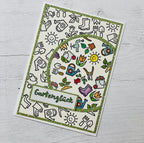 Karten-Kunst Clear Stamps KK-0194 - Mini Frames Garden
