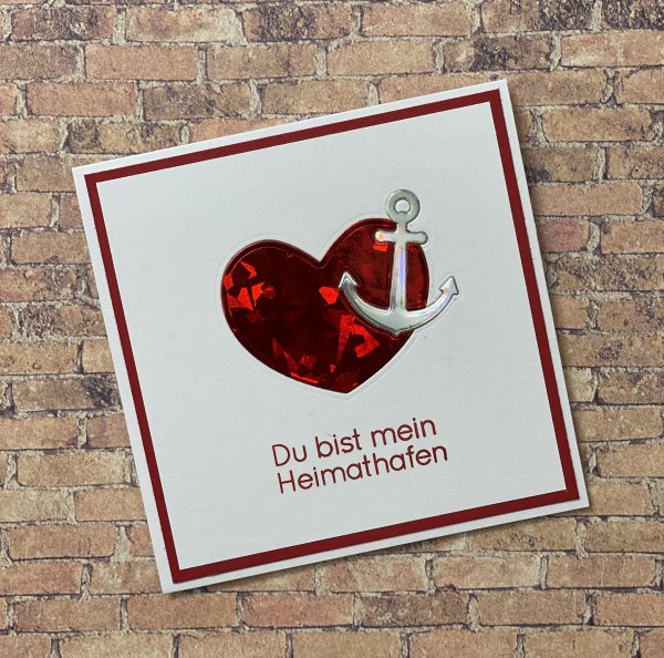 Karten-Kunst Stanzschablone kk-D087 - Anchors / Anker