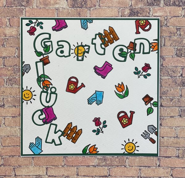 Karten-Kunst Clear Stamps KK-0194 - Mini Frames Garden