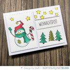 Karten-Kunst Stanzschablone kk-D207 - Card Designer A6
