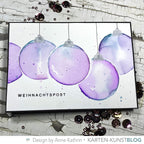 Karten-Kunst Clear Stamps KK-0201 - Weihnachten modern