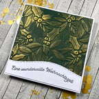 Karten-Kunst Clear Stamps KK-0255 - Geschwungene Sprüche Weihnachten