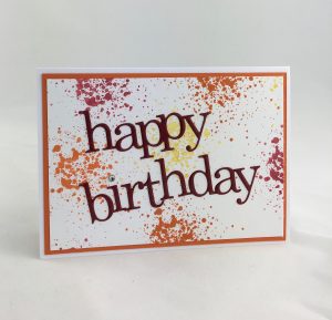 Karten-Kunst Clear Stamps KK-0085 - Splatters Art