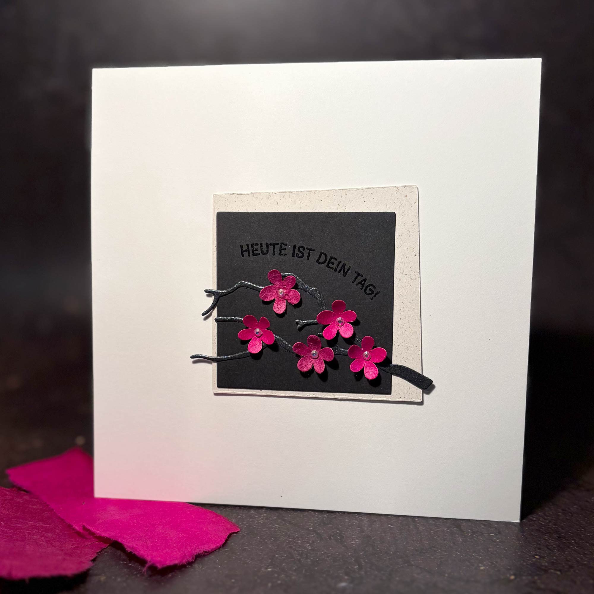 Karten-Kunst Stanzschablone kk-D209 - Card Designer Quadrat
