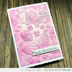 Spellbinders Beautiful Butterflies 3D Embossing Folder GROSS