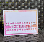 Karten-Kunst Stanzschablone kk-D058 - Brückentext Zum Geburtstag