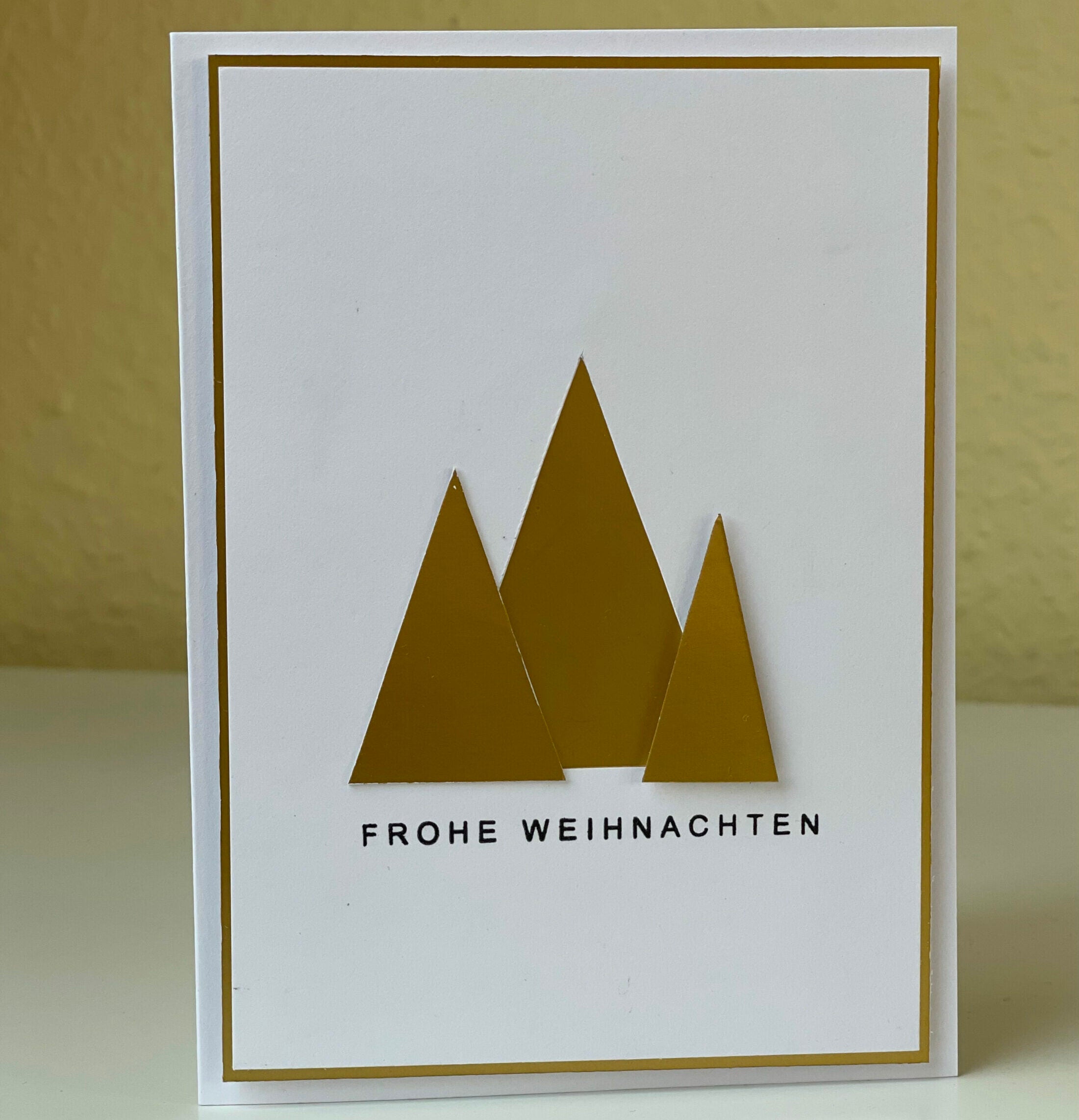 Karten-Kunst Clear Stamps KK-0201 - Weihnachten modern