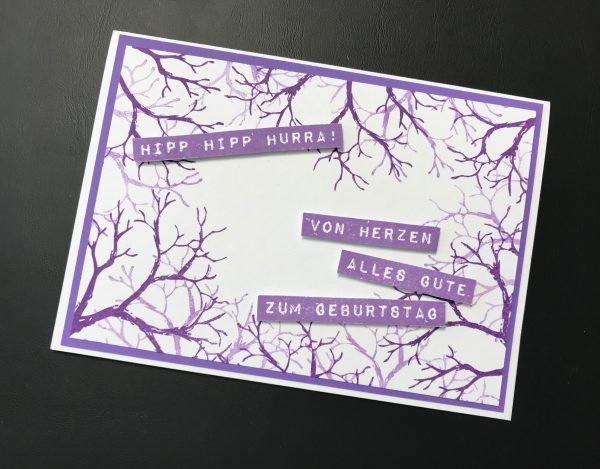 Karten-Kunst Clear Stamps KK-0125 - Trauerbaum