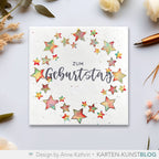 Karten-Kunst Clear Stamps KK-0238 - Lettering zum Geburtstag