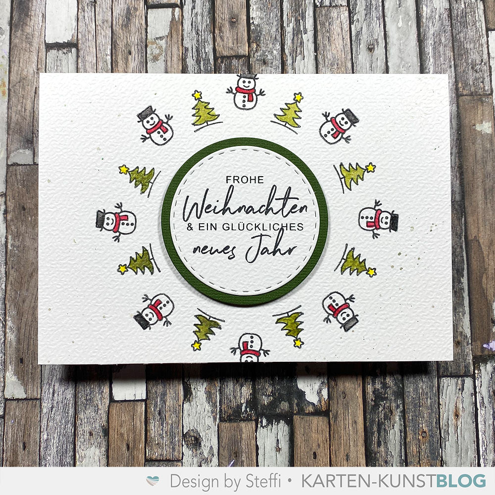 Karten-Kunst Clear Stamps KK-0179 - Mini Frames Winter