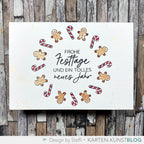Karten-Kunst Clear Stamps KK-0196 - Spruch-Kombinationen Weihnachten