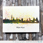 Karten-Kunst Clear Stamps KK-0145 - Skyline Hamburg