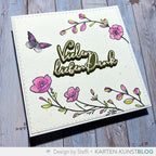 Karten-Kunst Clear Stamps KK-0270 - Circulus Romantischer Kranz