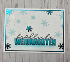 Karten-Kunst Clear Stamps KK-0198 - Mega Weihnachten