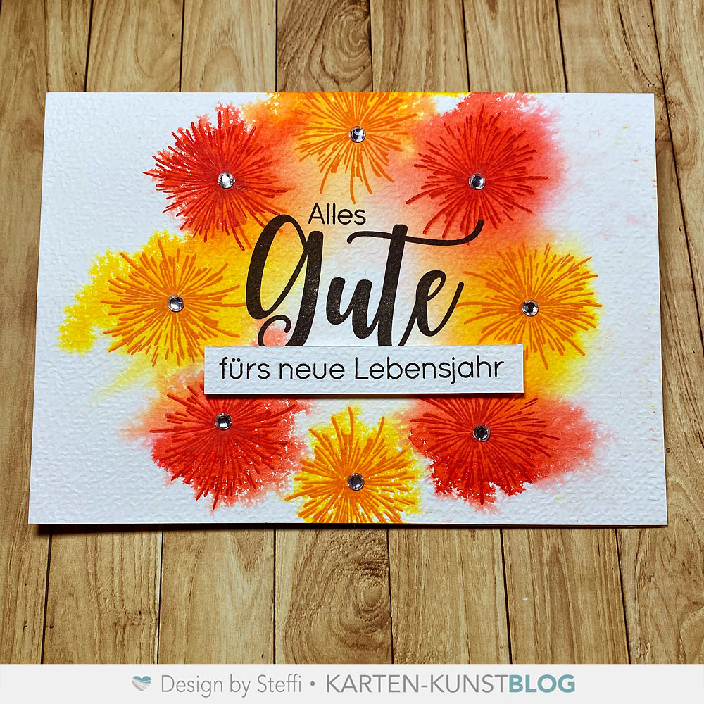 Karten-Kunst Clear Stamps KK-0144 - Feuerwerk