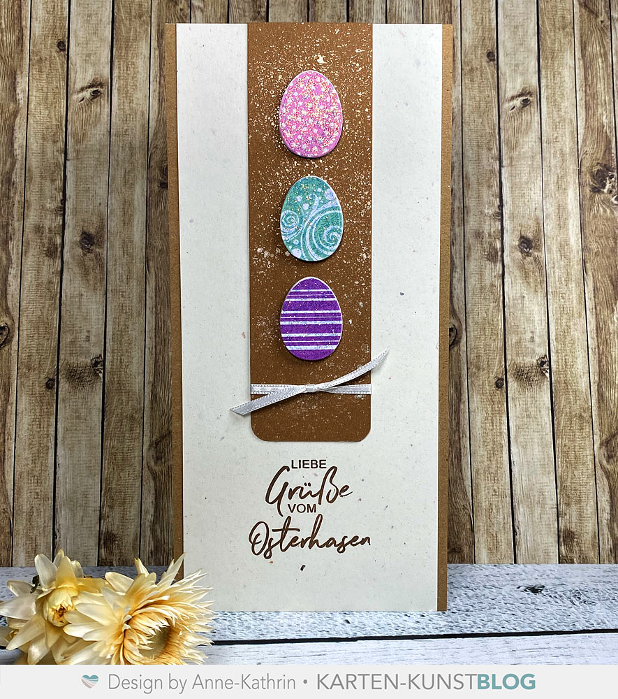 Karten-Kunst Clear Stamps KK-0211 - Spruch-Kombinationen Ostern