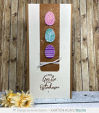 Karten-Kunst Clear Stamps KK-0211 - Spruch-Kombinationen Ostern