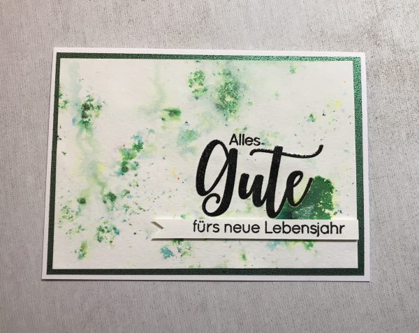 Karten-Kunst Clear Stamps KK-0137 - Riesige Wünsche Alles Gute