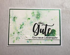 Karten-Kunst Clear Stamps KK-0137 - Riesige Wünsche Alles Gute