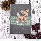 Karten-Kunst Clear Stamps KK-0256 - Weihnachtsmann-Helferlein