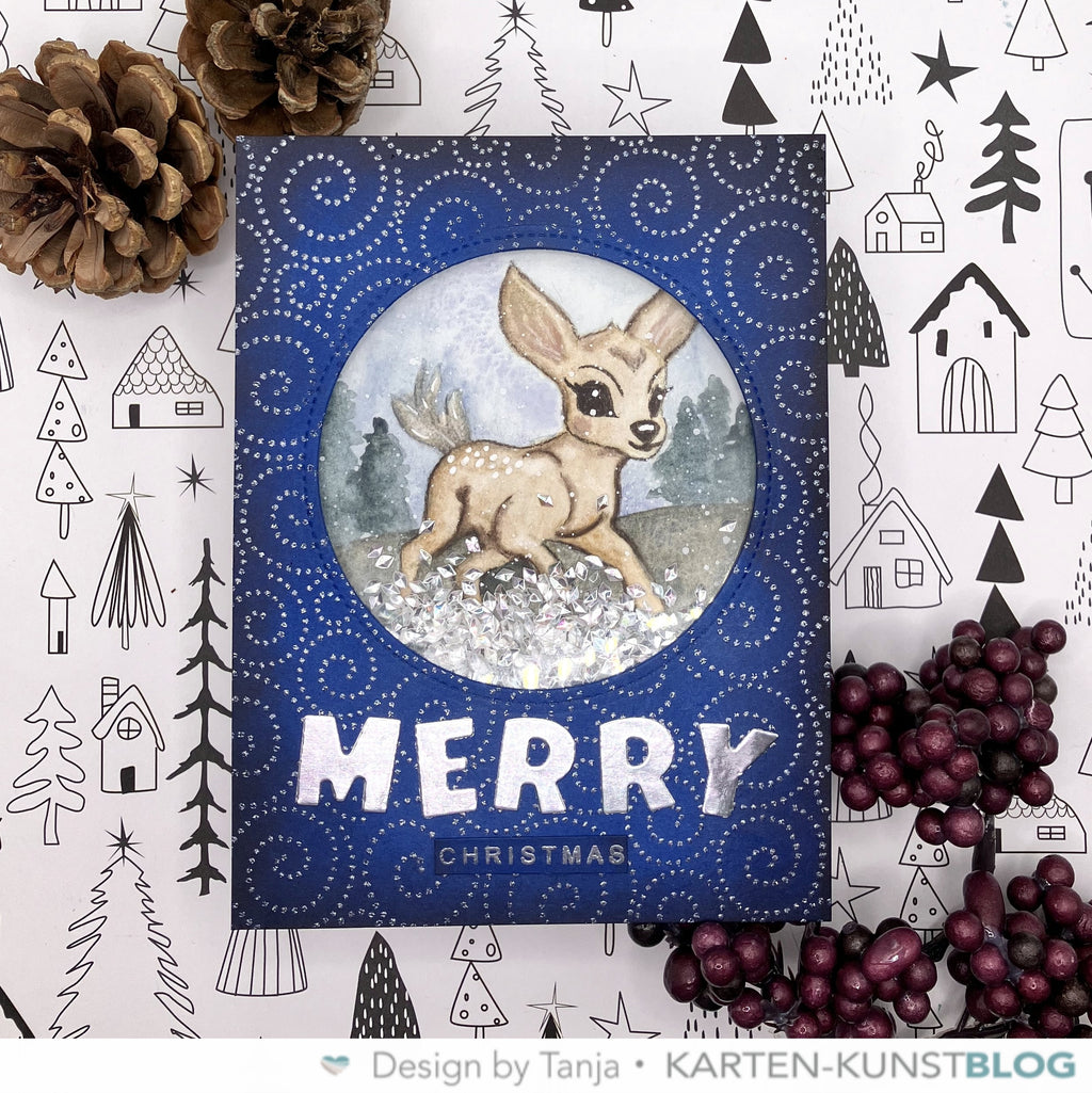 Karten-Kunst Clear Stamps KK-0256 - Weihnachtsmann-Helferlein