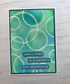 Karten-Kunst Clear Stamps KK-0100 - Kränze & Kreise
