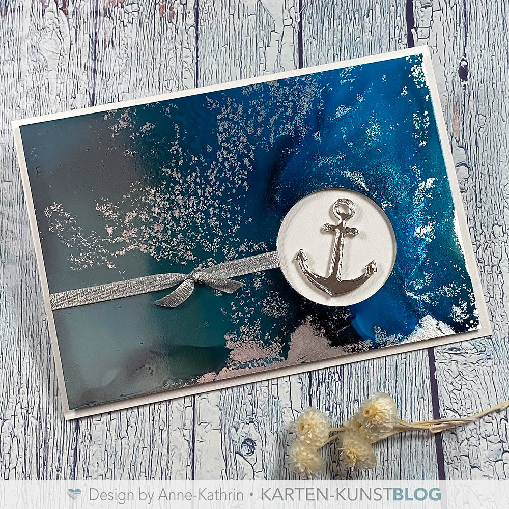 Karten-Kunst Stanzschablone kk-D087 - Anchors / Anker